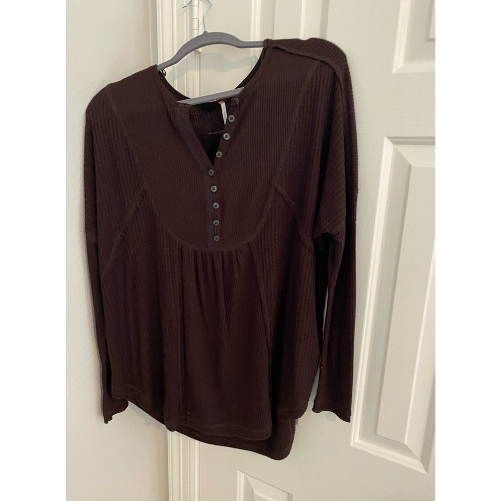 Free people long sleeve shirt